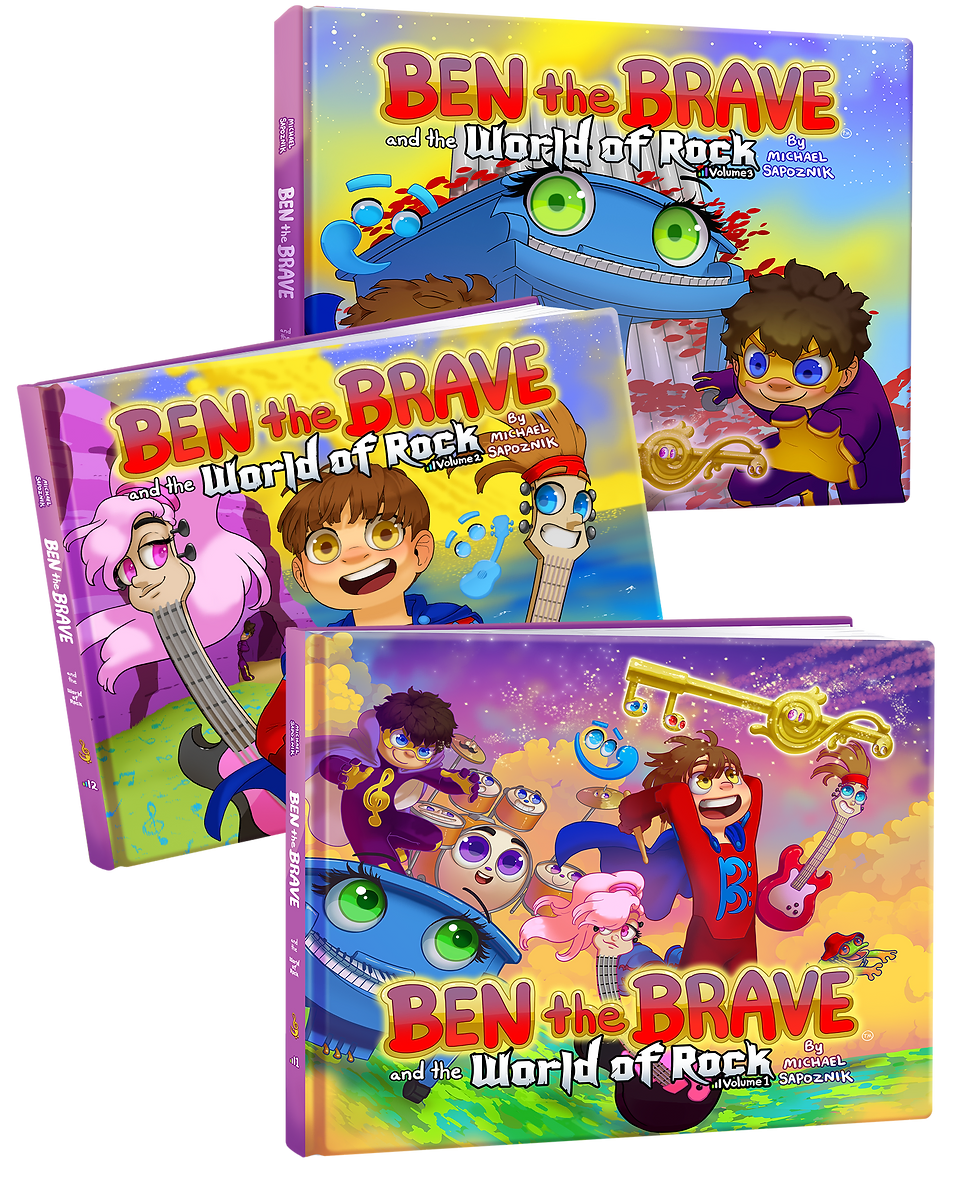 Three-part children's adventure book series